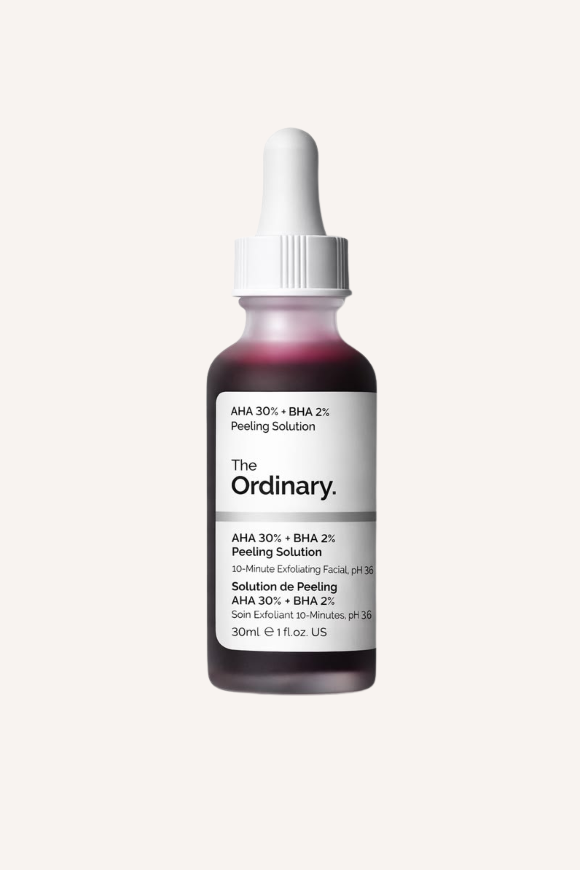 The Ordinary AHA 30% + BHA 2% Peeling Solution
