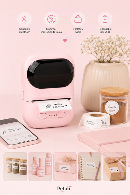 Mini Printer 🖨️ | Imprime, Organiza y Personaliza al Instante